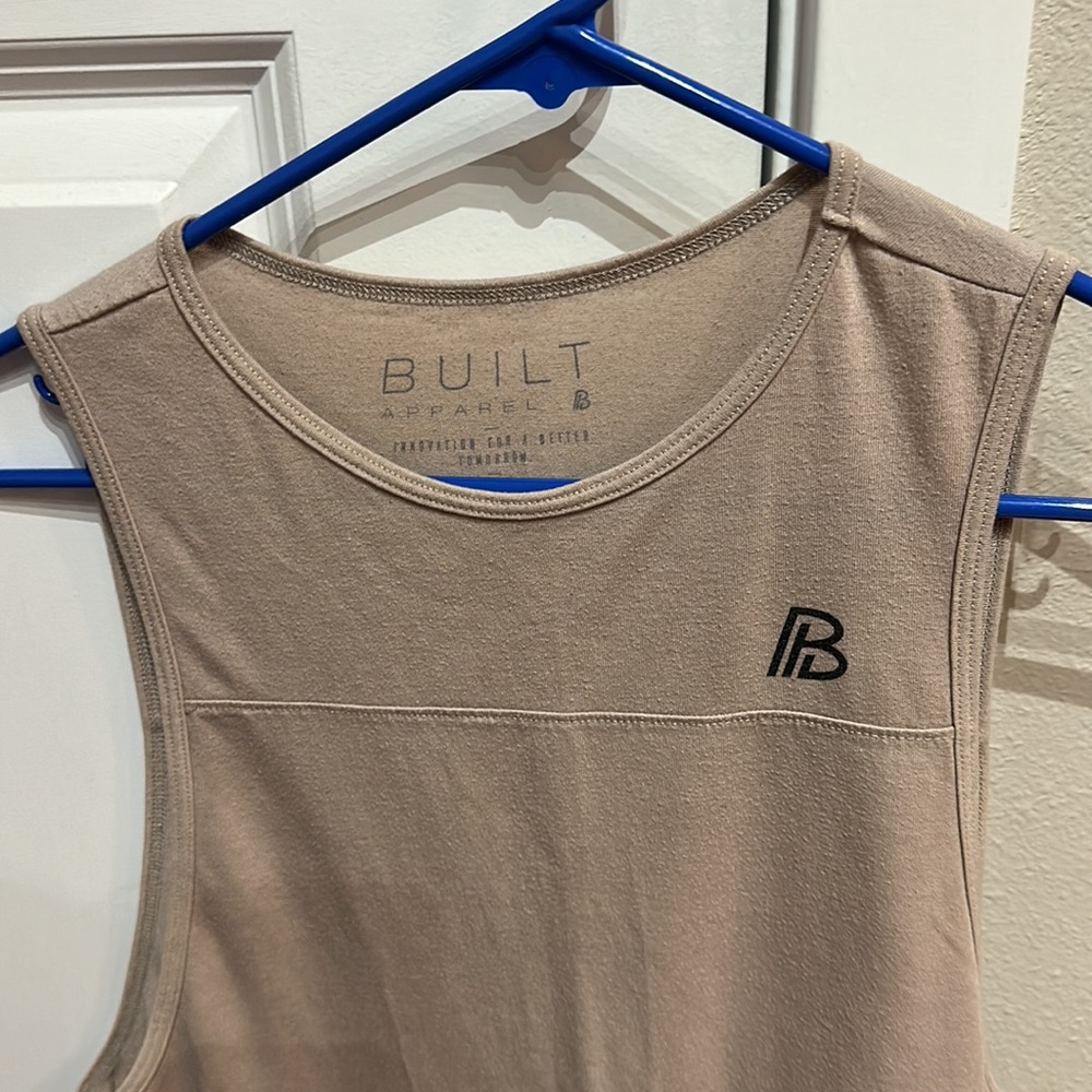 Built Apparel cut-off Tank